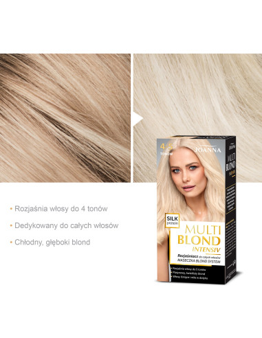 MULTI BLOND INTENSIV zesvětlovač na celé vlasy 4-5 tónů