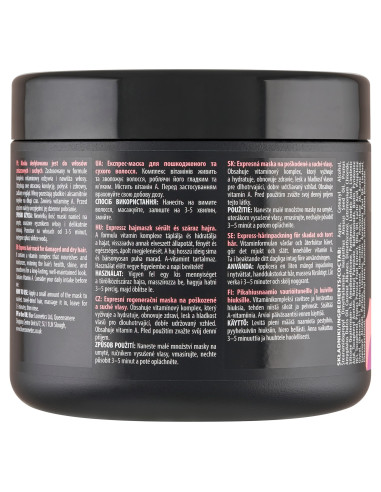 VITAMINOVÁ BOMBA Express maska ​​500 g PL/VEL