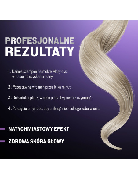 PROFESIONÁLNÍ ANTI-YELLOW BOOST COMPLEX Tónovací šampon popelavá barva 500 g