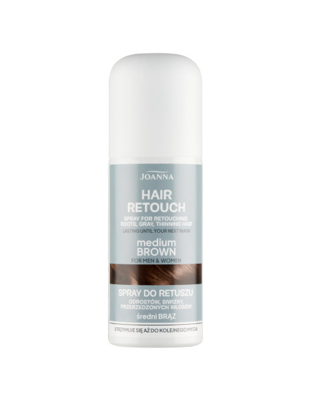 HAIR RETOUCH spray a növekedési közepes barna fedésére 75 ml