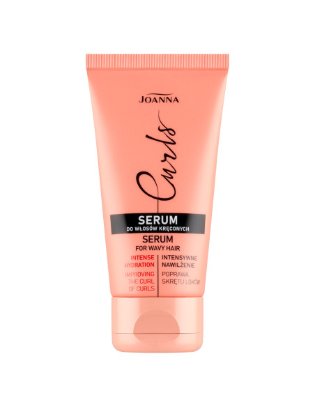 Göndör haj szérum JOANNA CURLS 50g - hidratálás, rugalmasság és gyönyörű fürtök