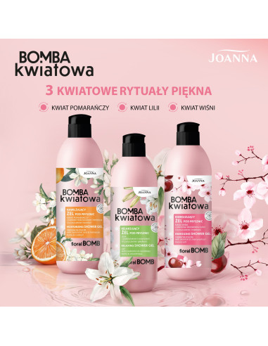Energetizáló tusfürdő Cherry Blossom | Hidratáló, száraz bőrre