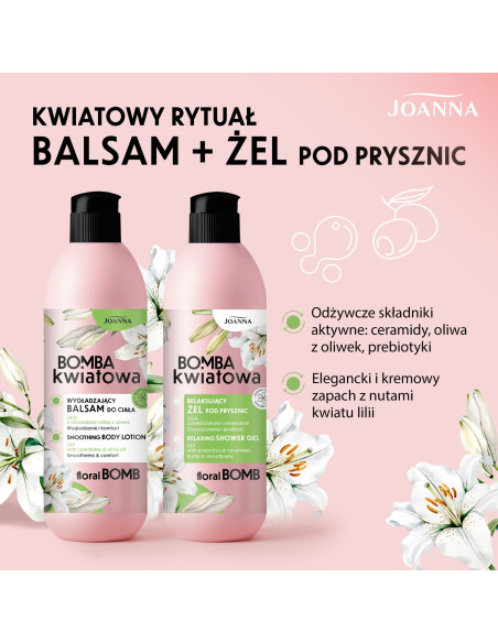 Relaxační sprchový gel Lilia - hydratační a jemná péče
