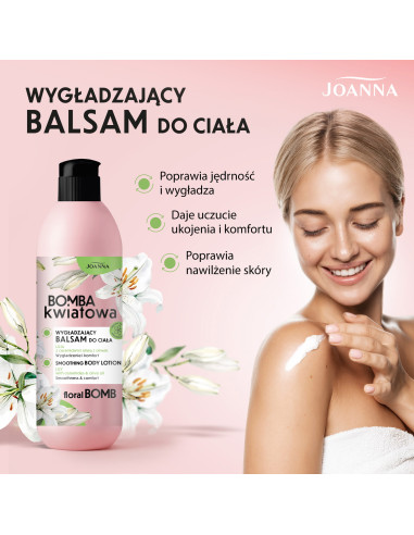 Vyhladzujúce telové mlieko LILIA s ceramidmi a olivovým olejom