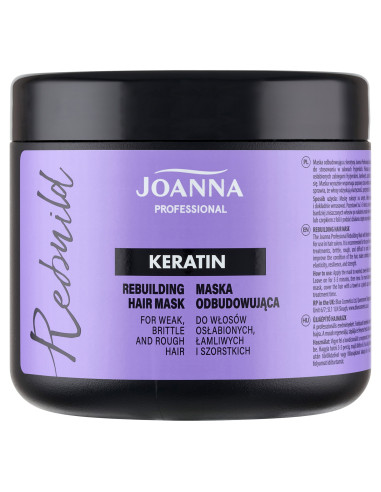 PROFESIONÁLNÍ KERATINOVÁ Obnovovací maska ​​500 g