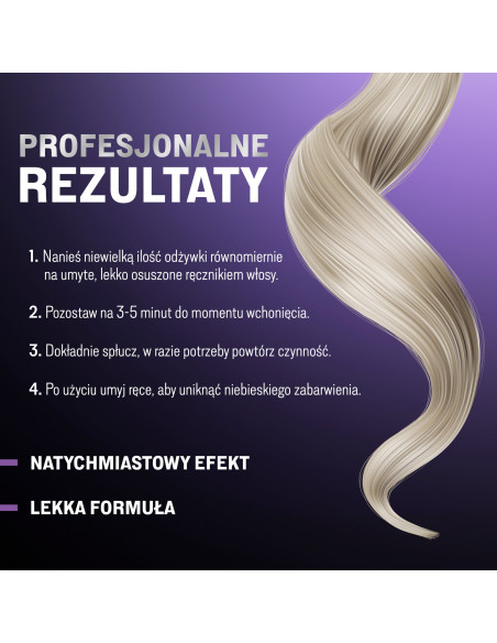 PROFESSIONAL SILVER BOOST COMPLEX Tónovací kondicionér striebornej farby 500g