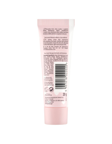 JS Romantic Elixir Parfümös krém kézre és körömre 20 g