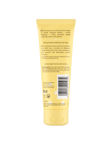 Sprchový gél Sheer Vanille 80 ml – cestovná veľkosť