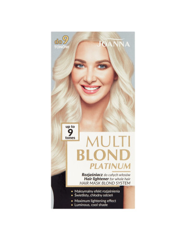 MULTI BLOND PLATINUM zesvětlovač pro celé vlasy až o 9 tónů