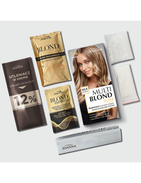 MULTI BLOND SUPER rozjasňovač pro melír a balayage 5-6 tónů