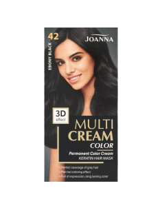 Joanna Multi Cream Color hajszín ébenfekete 42
