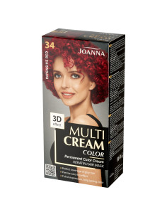 MULTI CREAM COLOR 34 Intenzivní červená 2