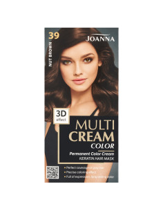 Joanna Multi Cream Color Hajszín dióbarna 39