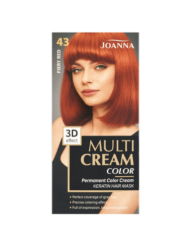 Joanna Multi krémszín Hajszín lángvörös 43