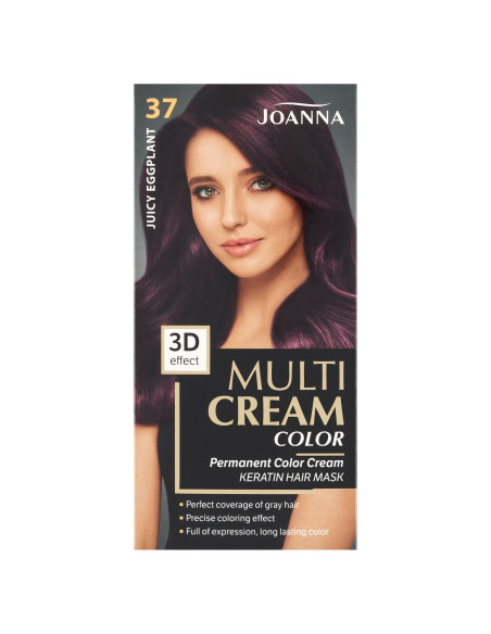 Joanna Multi Cream Color Farba na vlasy šťavnatý baklažán 37
