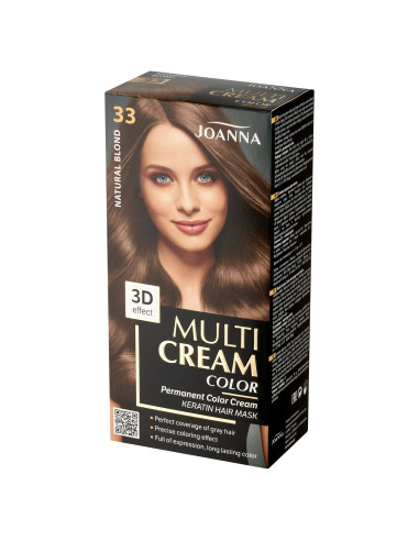 MULTI CREAM COLOR 33 Přírodní blond