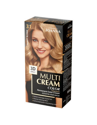 Joanna Multi krémszín Homokszőke hajszín 31