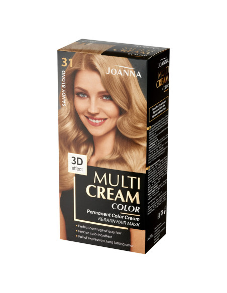 Joanna Multi Cream Color Sandy blond farba na vlasy 31