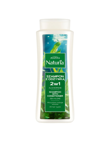 NATURIA sampon 2 az 1-ben minden típushoz. haj hínárral 500ml