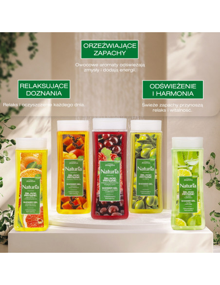 NATURIA Grapefruit és narancs tusfürdő 300 ml