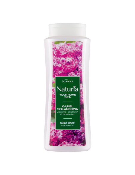 NATURIA relaxáló sós fürdő Lila 500 ml