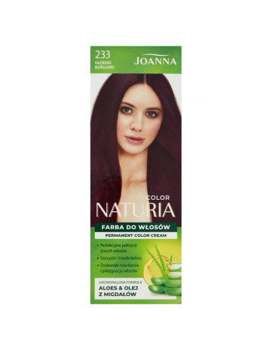 NATURIA COLOR Farba Deep Burgundsko (233)