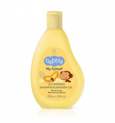 Bebble Banánový šampón a sprchový gél 2v1 250 ml