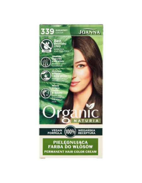 NATURIA ORGANIC Vegán festék Cocoa 339