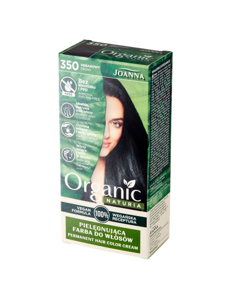 NATURIA ORGANIC Vegán Festék Ebony 350
