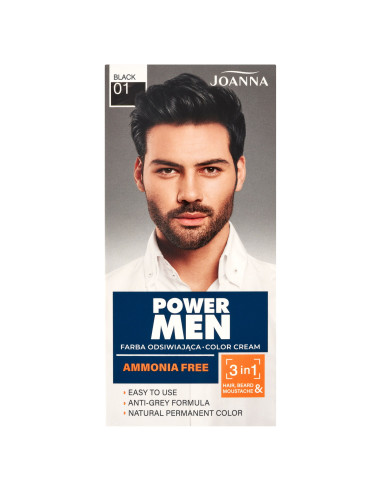 POWER MEN · farby 01 Černá