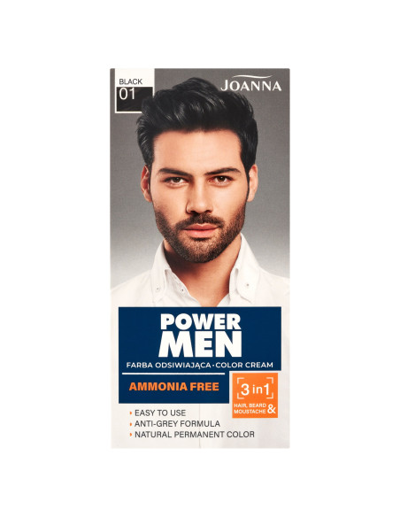 POWER MEN · farby 01 Černá