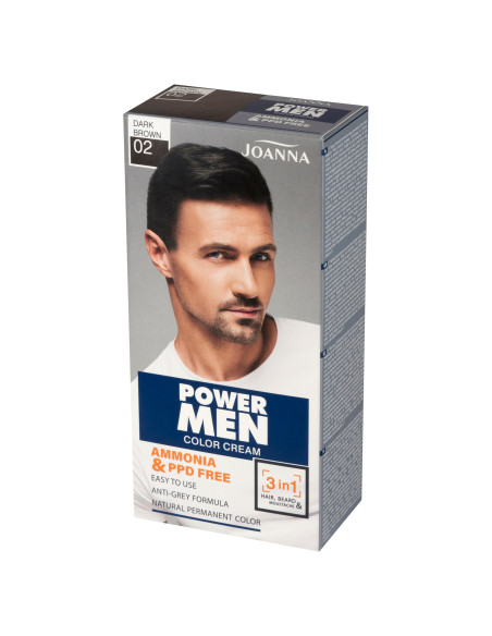 POWER MEN farba Paint 02 Tmavo hnedá