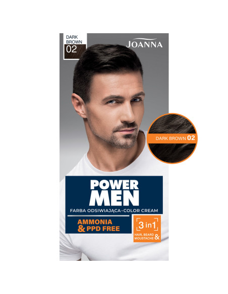 POWER MEN · farby 02 Tmavě hnědá