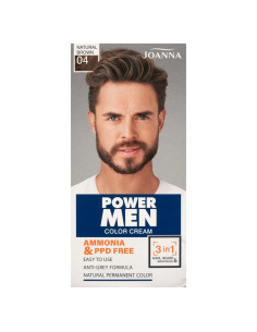 POWER MEN farba Paint 04 Natural brown 2024