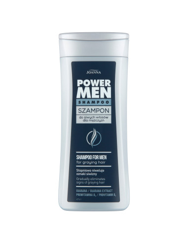 POWER MEN Šedý redukující šampon pro muže 200 ml