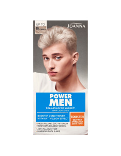 POWER MEN Zosvetľovač vlasov - studená blond do 9 tónov
