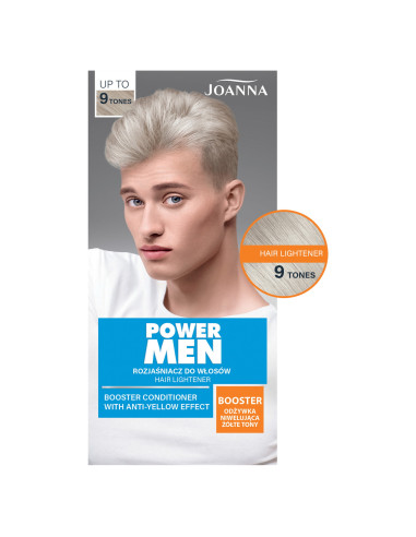 POWER MEN Hajvilágosító - hideg szőke 9 tónusig