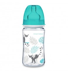 Dojčenská antikoliková fľaša široká EasyStart 120ml 0m+V oblakoch modrá