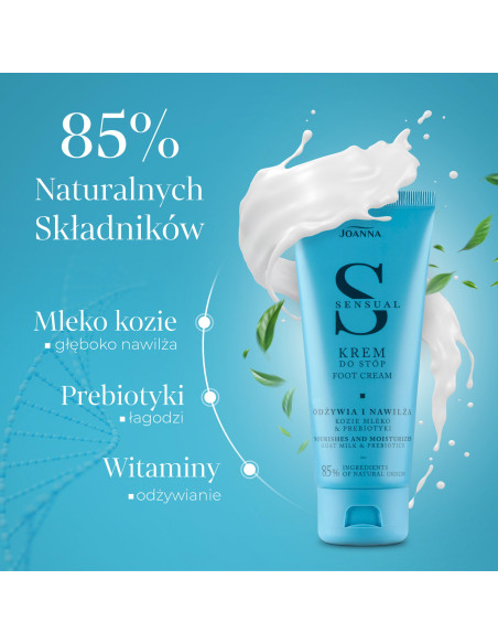 SENSUAL Krém na nohy kozí mléko 100 g