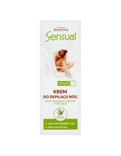SENSUAL szőrtelenítő krém lábakra kenderkivonattal 100 g