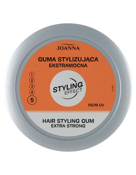 STYLING efekt Stříbrná guma na styling 100 g