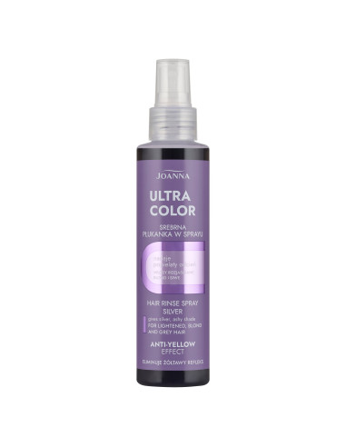 Stříbrný oplachovací sprej ULTRA Color – studené blond a šedé vlasy | 100% lesk