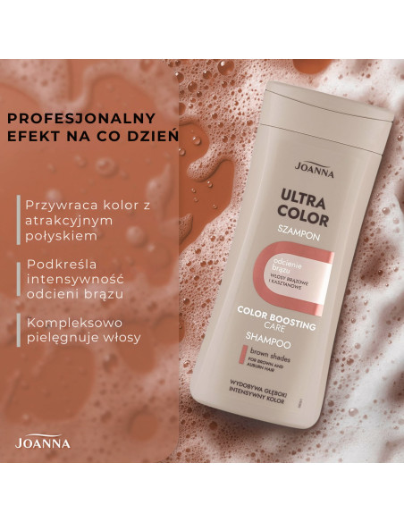 ULTRA COLOR šampón na hnedé a gaštanové vlasy 200 ml