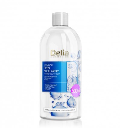 Delia Hydratačná micelárna voda s kyselinou hyalurónovou 500ml