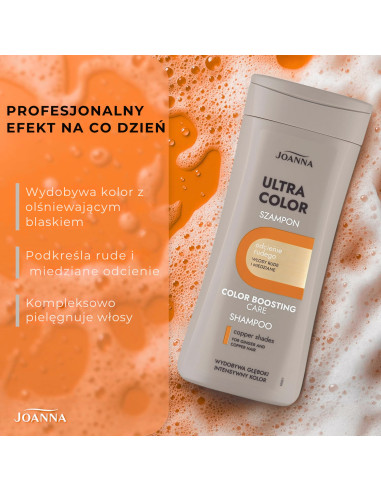 ULTRA sampon vörös hajra 200 ml - ragyog és védelem