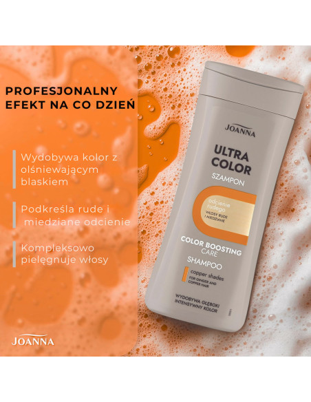 ULTRA šampon na červené vlasy 200 ml - lesk a ochrana