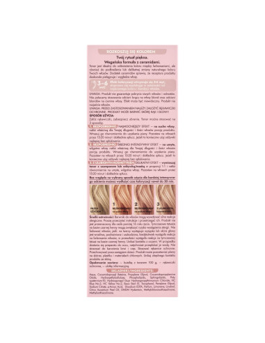 Ultra Color Toner Strawberry Latte – vegán hajfesték | Joann