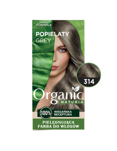 ORGANIC NATURIA Popelavá šedá 314