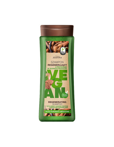 VEGAN Regenerační šampon s proteiny ze sladkých mandlí 300 ml